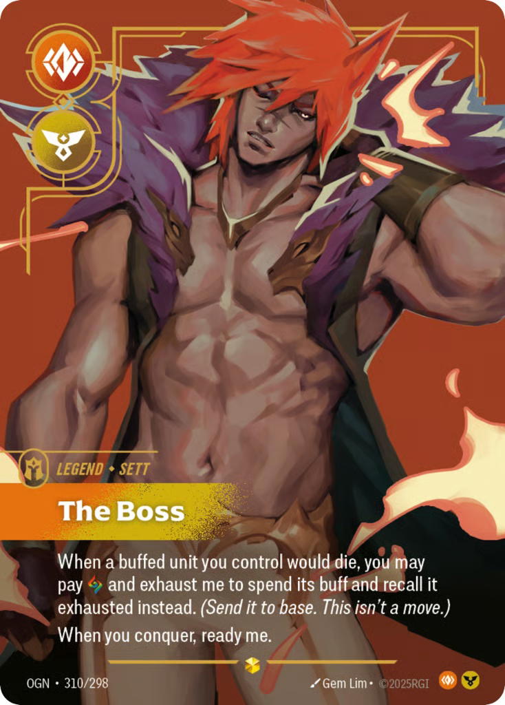 Riftbound Riftbound The Boss [OGN 310/298] Origins [Foil] (EN)