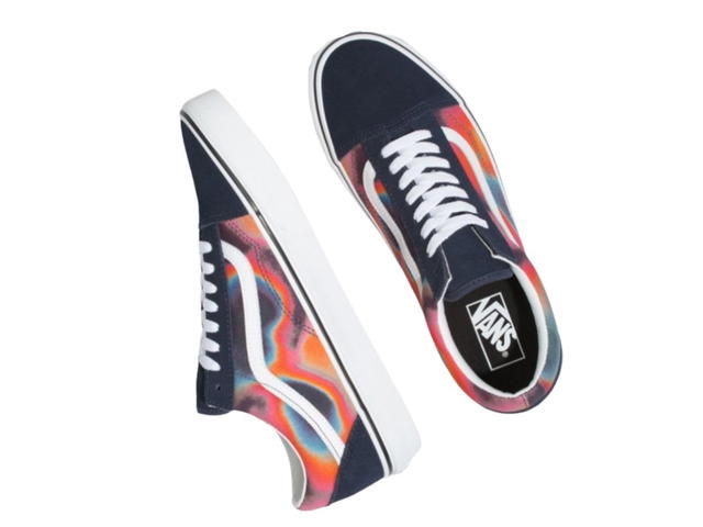 Vans OLD SKOOL (DARK AURA) - MULTI / TRUE WHITE - view 2