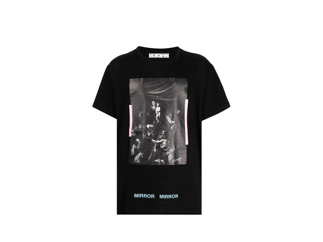 Off-White Off-White Caravaggio T-Shirt Black