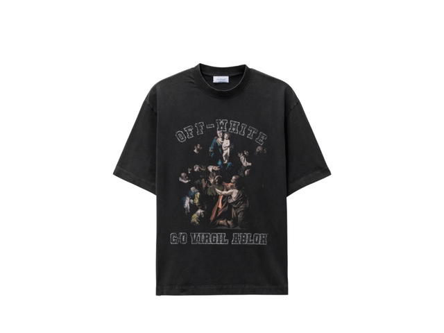 Off-White Off-White Mary Skate Short Sleeve T Shirt Black - view 1
