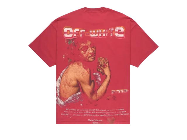 Off-White Off-White Digit Bacchus Over T-Shirt Rio Red Multicolor - view 1