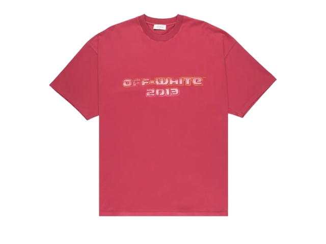 Off-White Off-White Digit Bacchus Over T-Shirt Rio Red Multicolor - view 2