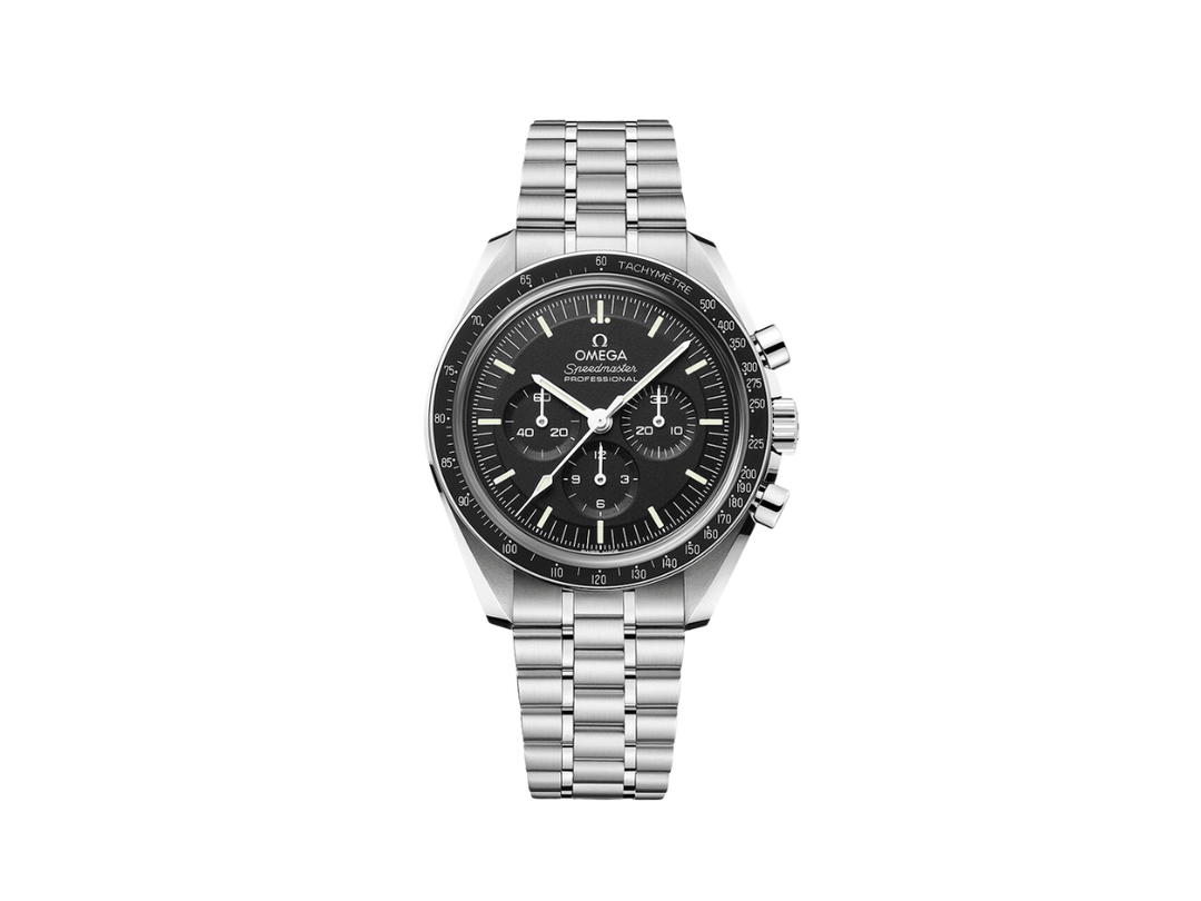 Omega Omega Speedmaster Moonwatch 42mm Sapphire Glass Men's Bracelet Watch In Steel Material