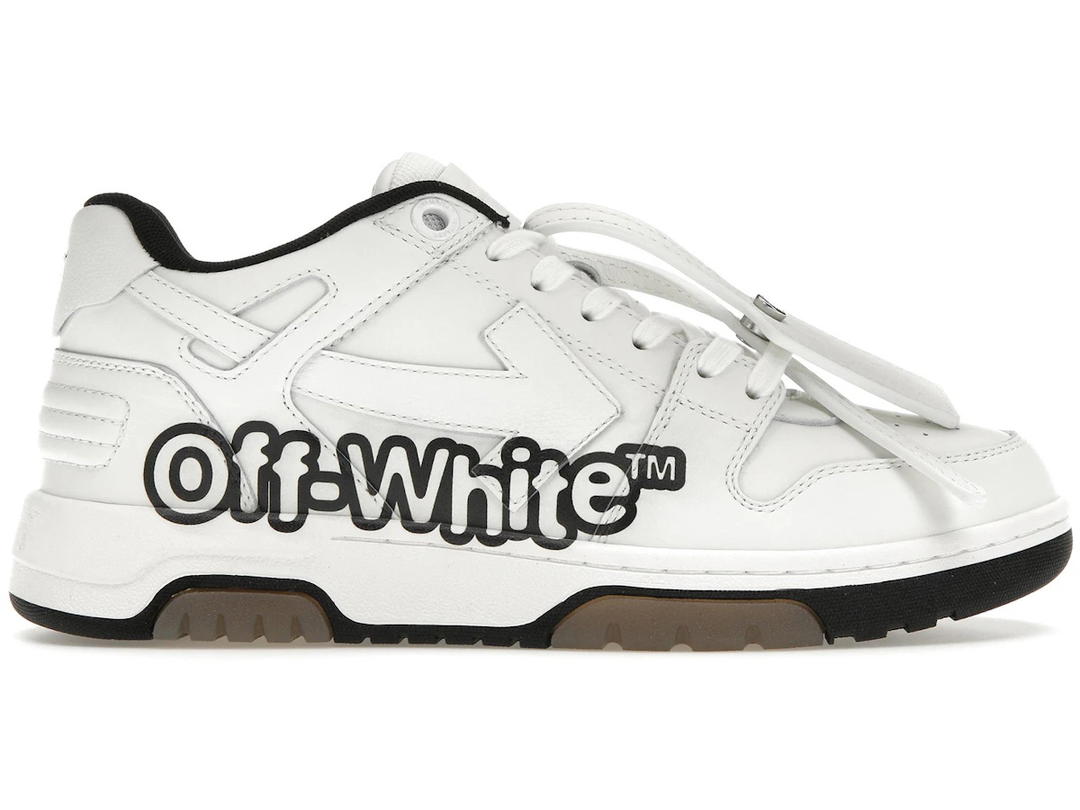 Off-White OFF-WHITE Out Of Office OOO Low Tops "Off-White" White Black