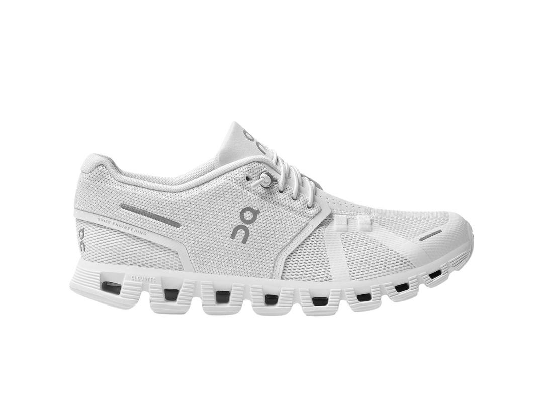 On Running On Running Cloud 5 All White (Women's)