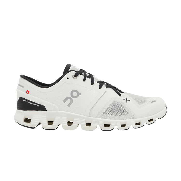 On On Cloud X 3 Ivory Black