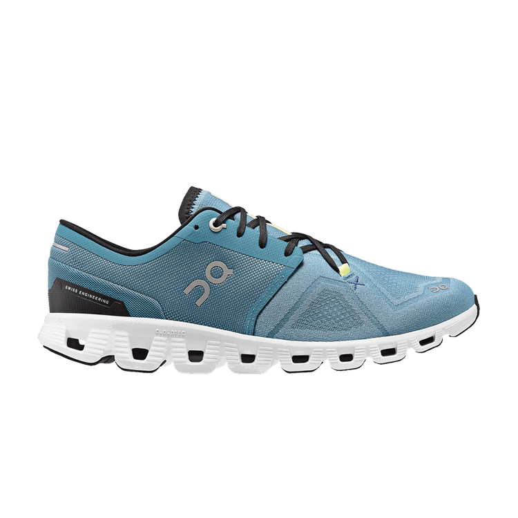 On On Cloud X 3 Pewter White