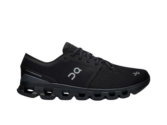On Running On Cloud X 4 Black Eclipse - view 1