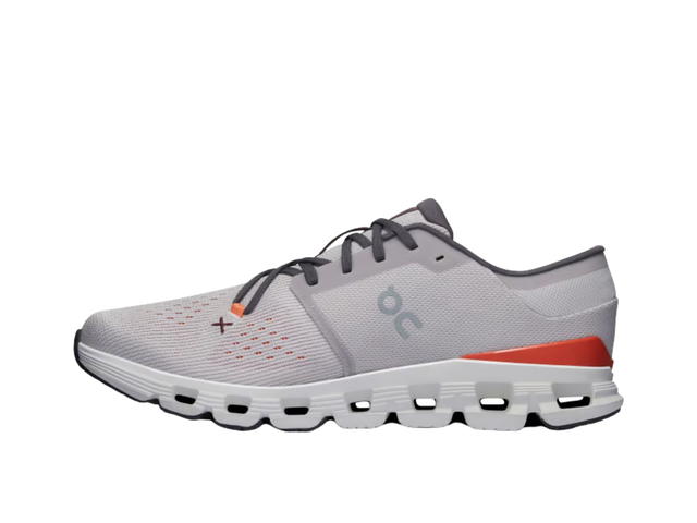 On Running On Cloud X 4 Silver Flame - view 2