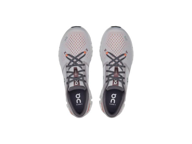 On Running On Cloud X 4 Silver Flame - view 3