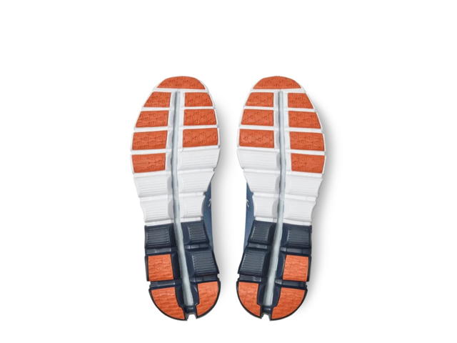 On On Cloudflow 3.0 Lake Blue Flare Orange - view 4