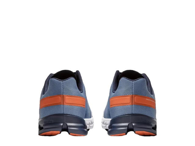On On Cloudflow 3.0 Lake Blue Flare Orange - view 5