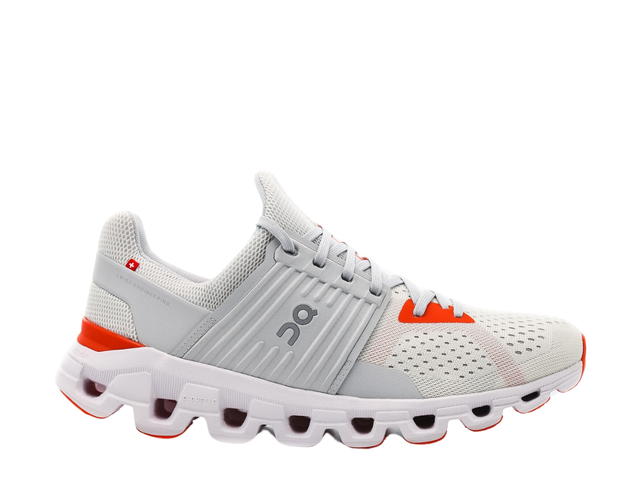 On On Cloudswift White Flame Orange - view 1
