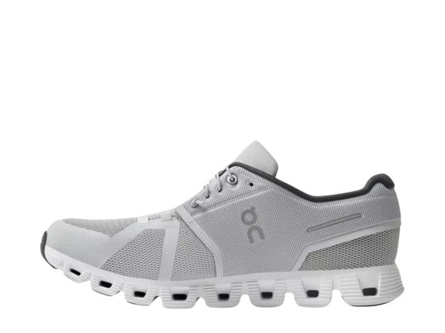 On On Cloud 5 Glacier Grey White - view 2