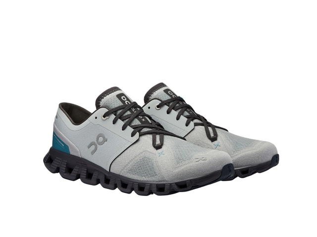 On On Cloud X 3 Glacier Iron - view 2