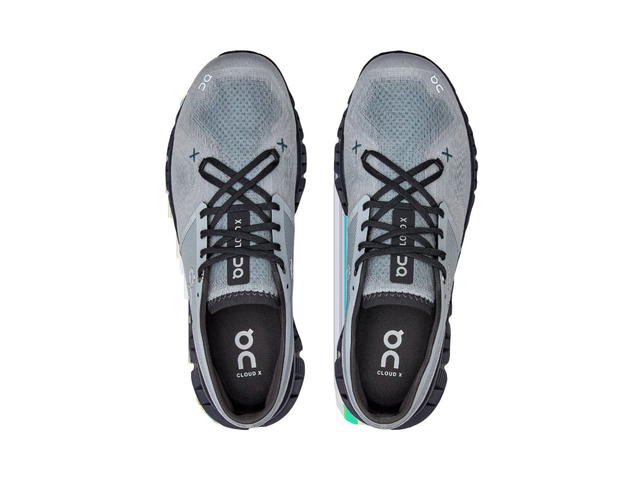 On On Cloud X 3 Glacier Iron - view 4