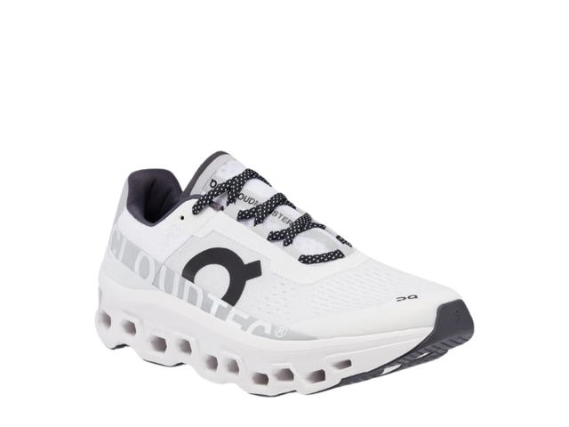 On On Cloudmonster Undyed-White-White - view 3