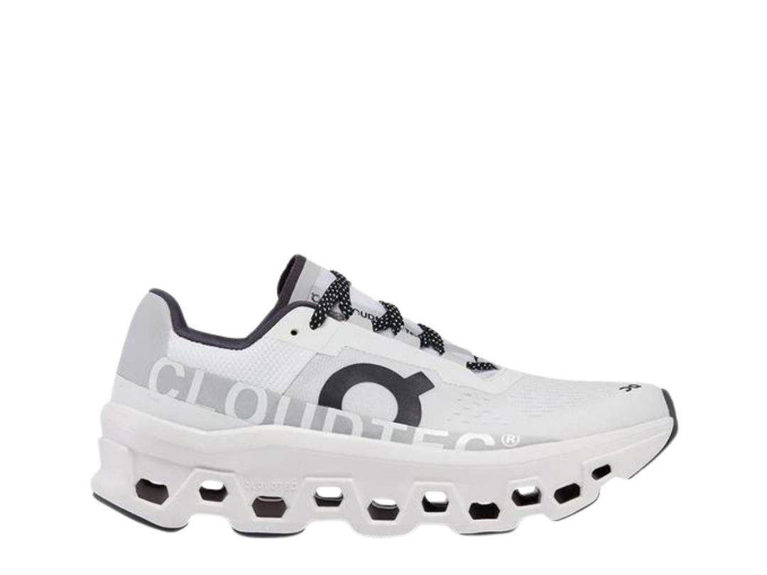 On Running On Running Cloudmonster White Black Gray (W)