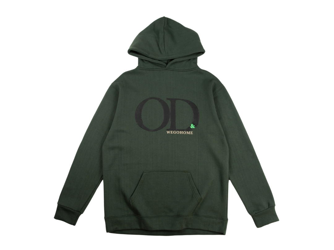 One Drink And We Go Home One Drink And We Go Home OD Hoodie Olive