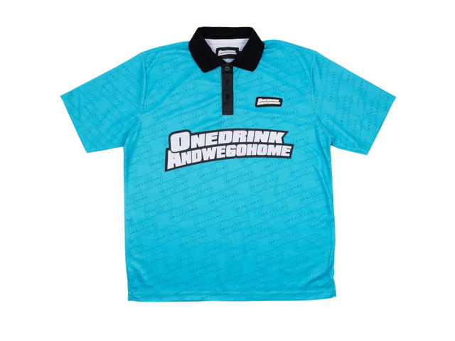 One Drink And We Go Home One Drink And We Go Home Polo OD Blue - view 1