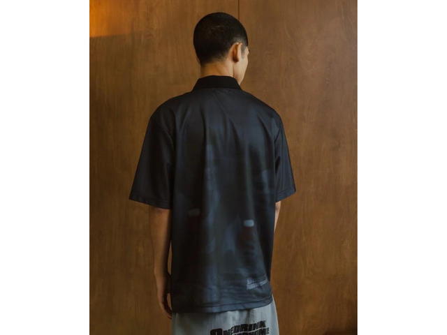 One Drink And We Go Home One Drink And We Go Home Polo Overprint Black - view 5