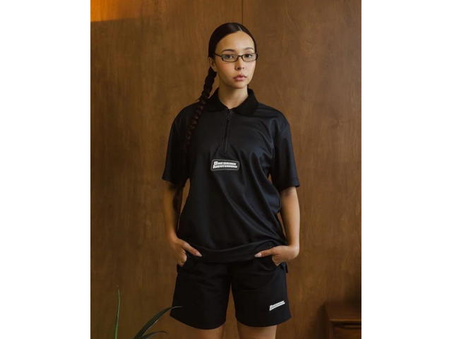 One Drink And We Go Home One Drink And We Go Home Polo Overprint Black - view 6