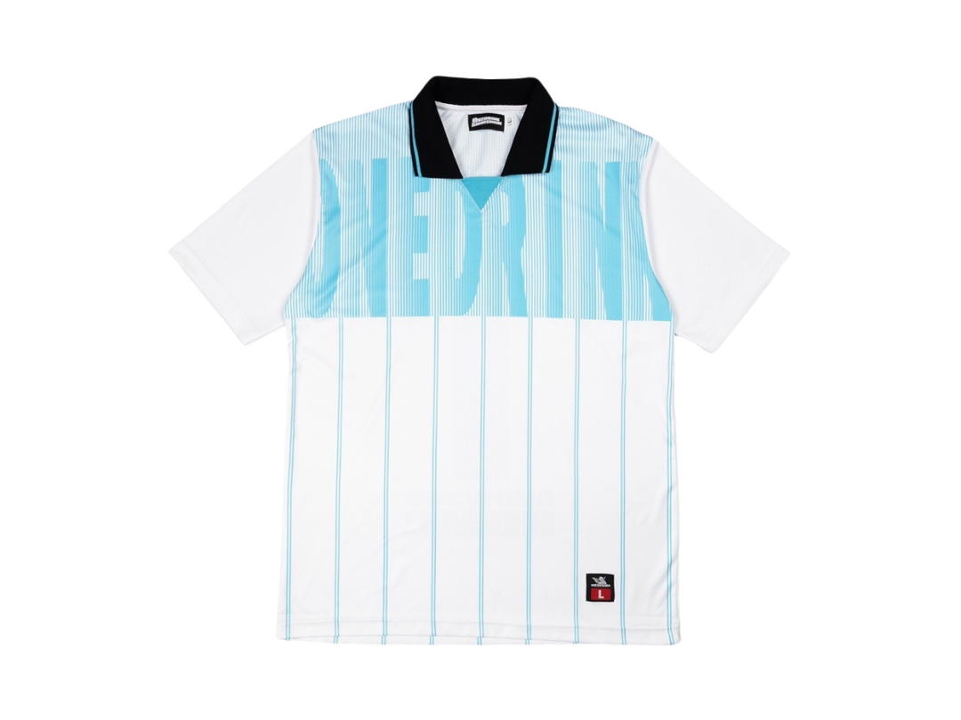 One Drink And We Go Home Football Jerseys Striped Blue