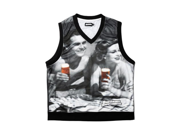 One Drink And We Go Home Onedrink Vest Overprint - view 1