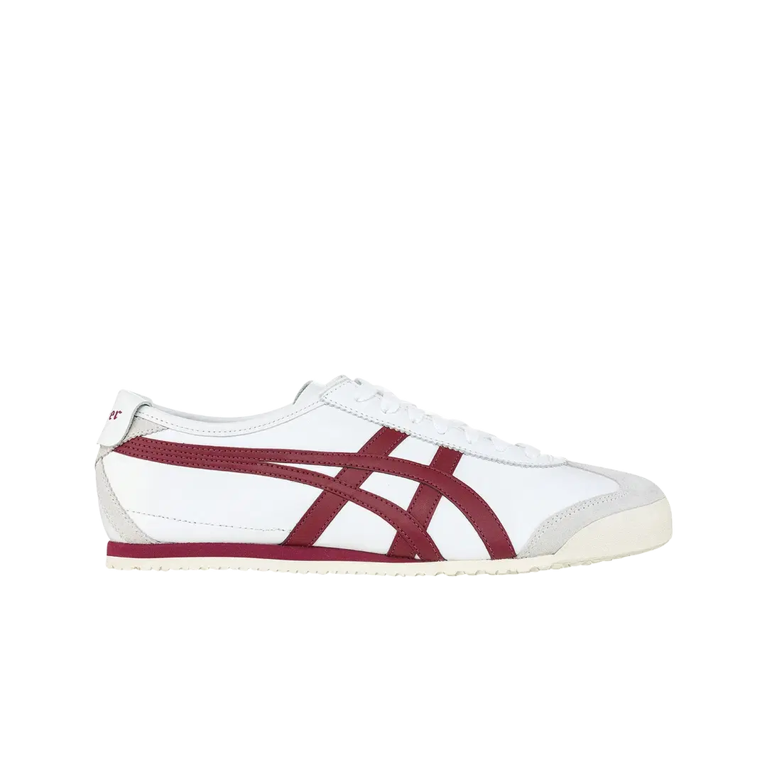 Onitsuka Tiger Onitsuka Tiger Mexico 66 White Burgundy