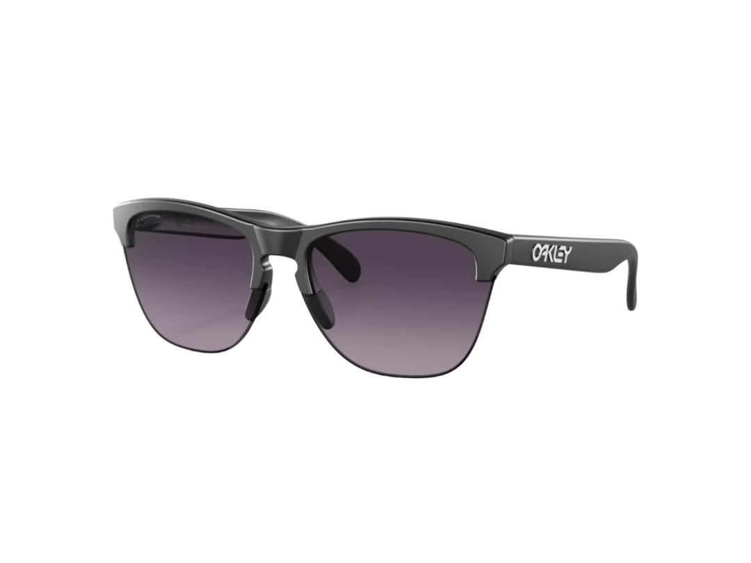 Oakley Oakley Frogskins Lite In Matte Black Frame With Prizm Grey Gradient Lenses