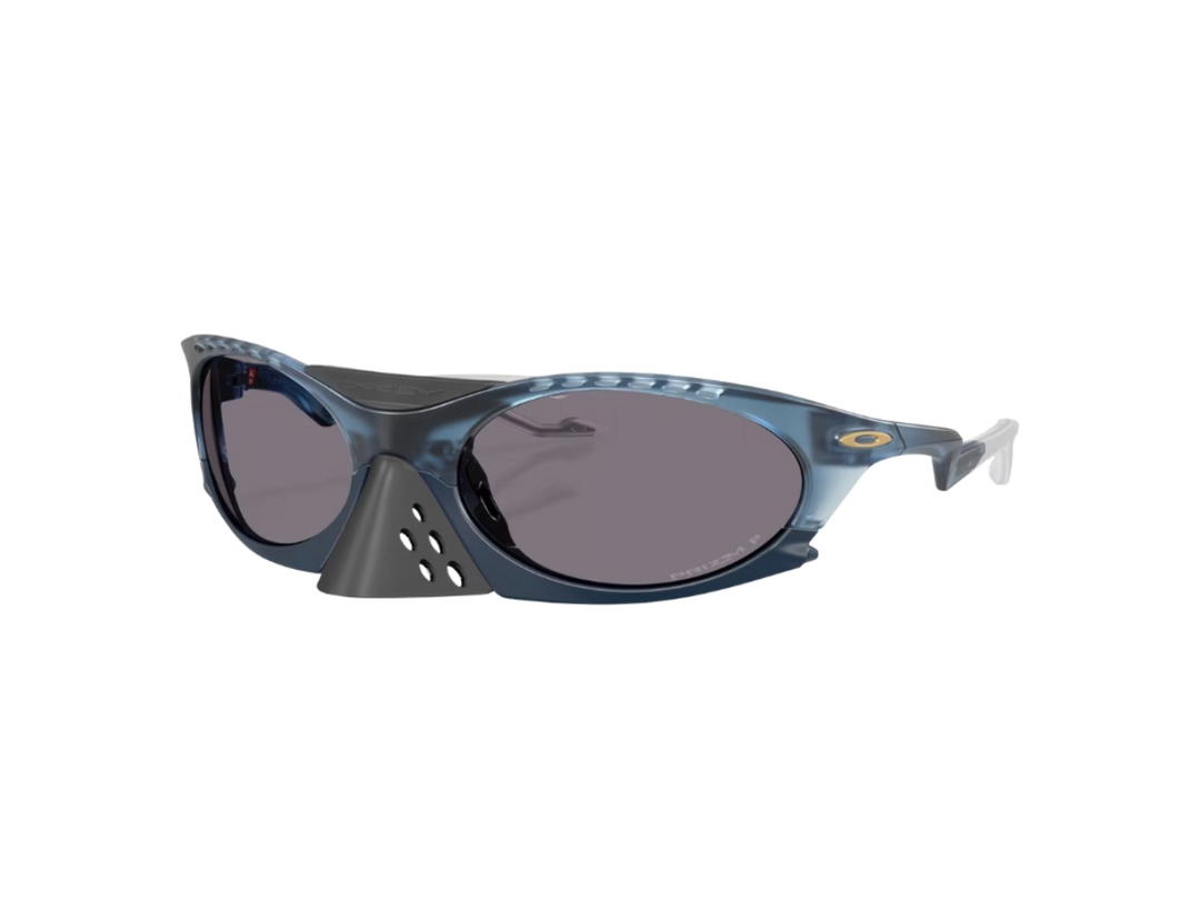 Oakley Oakley Plantaris Polaris Collection Prizm Grey Polarized Lenses Matte Transparent Abyss Frame