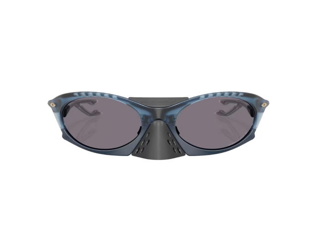 Oakley Oakley Plantaris Polaris Collection Prizm Grey Polarized Lenses Matte Transparent Abyss Frame - view 2