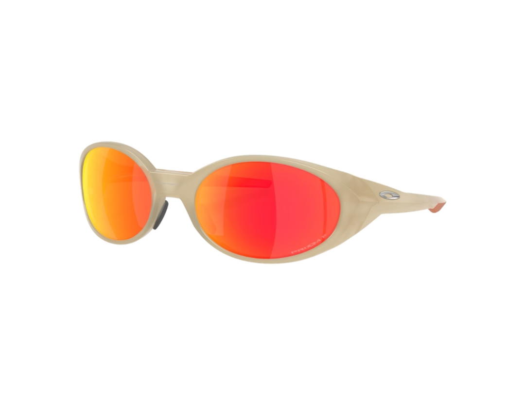 Oakley Oakley Eye Jacket Redux Latitude  In Sandstorm Frame With Prizm Ruby Polarized Lenses