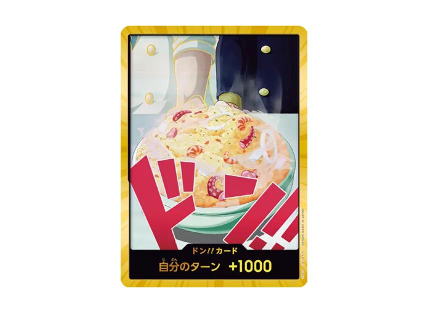 One Piece One Piece DON!! Card : Sanji Super Parallel (Premium Booster "One Piece Card The Best vol.2")
