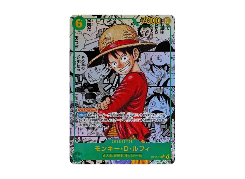 One Piece One Piece Monkey.D.Luffy SEC-SP (Comic Parallel) [OP13-118](Booster Pack "CARRYING ON HIS WILL")