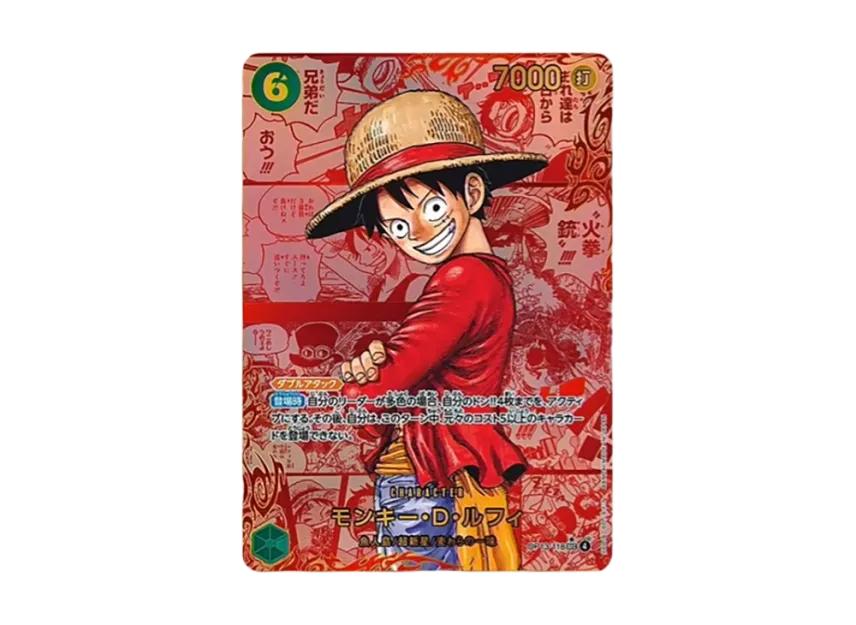 One Piece One Piece Monkey.D.Luffy SEC-RSP (Red Comic Parallel) [OP13-118](Booster Pack "CARRYING ON HIS WILL")