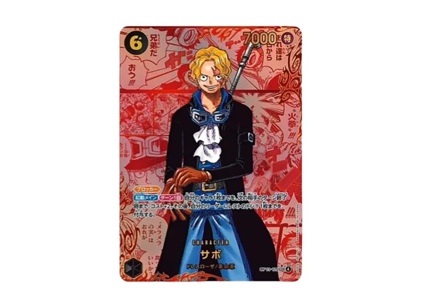 One Piece One Piece Sabo SEC-RSP (Red Comic Parallel) [OP13-120](Booster Pack "CARRYING ON HIS WILL")