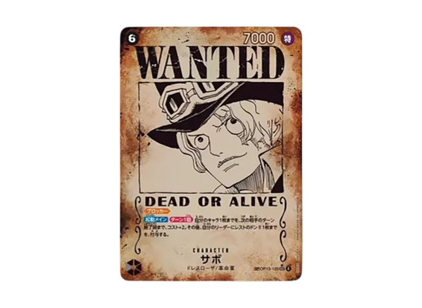 One Piece One Piece Sabo : Wanted SEC-SPC [OP13-120](Booster Pack "CARRYING ON HIS WILL")