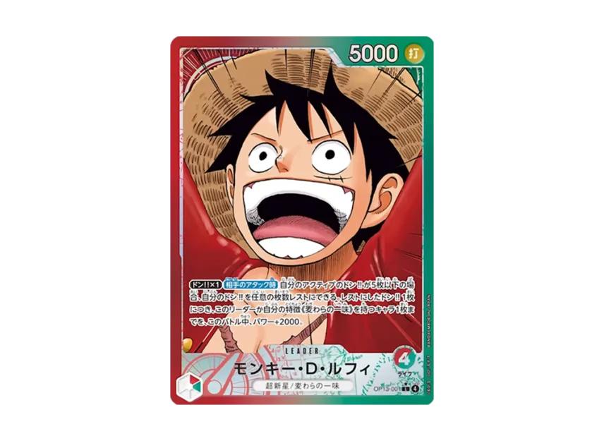 One Piece One Piece Monkey.D.Luffy L-P [OP13-001](Booster Pack "CARRYING ON HIS WILL")