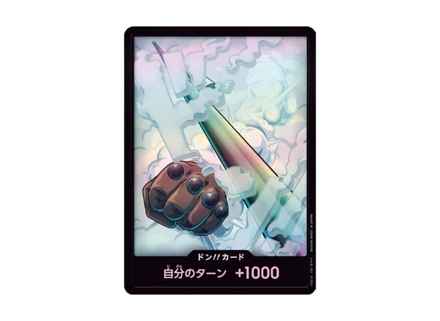 One Piece One Piece DON!! Card : Smoker Parallel (Premium Booster "One Piece Card The Best vol.2")
