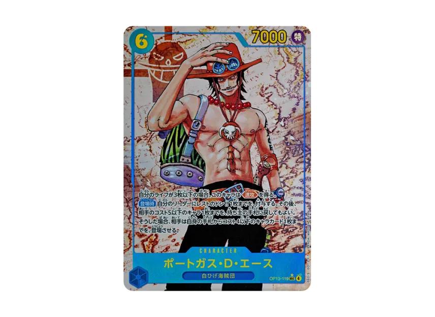 One Piece One Piece Portgas.D.Ace SEC-P [OP13-119](Booster Pack "CARRYING ON HIS WILL")