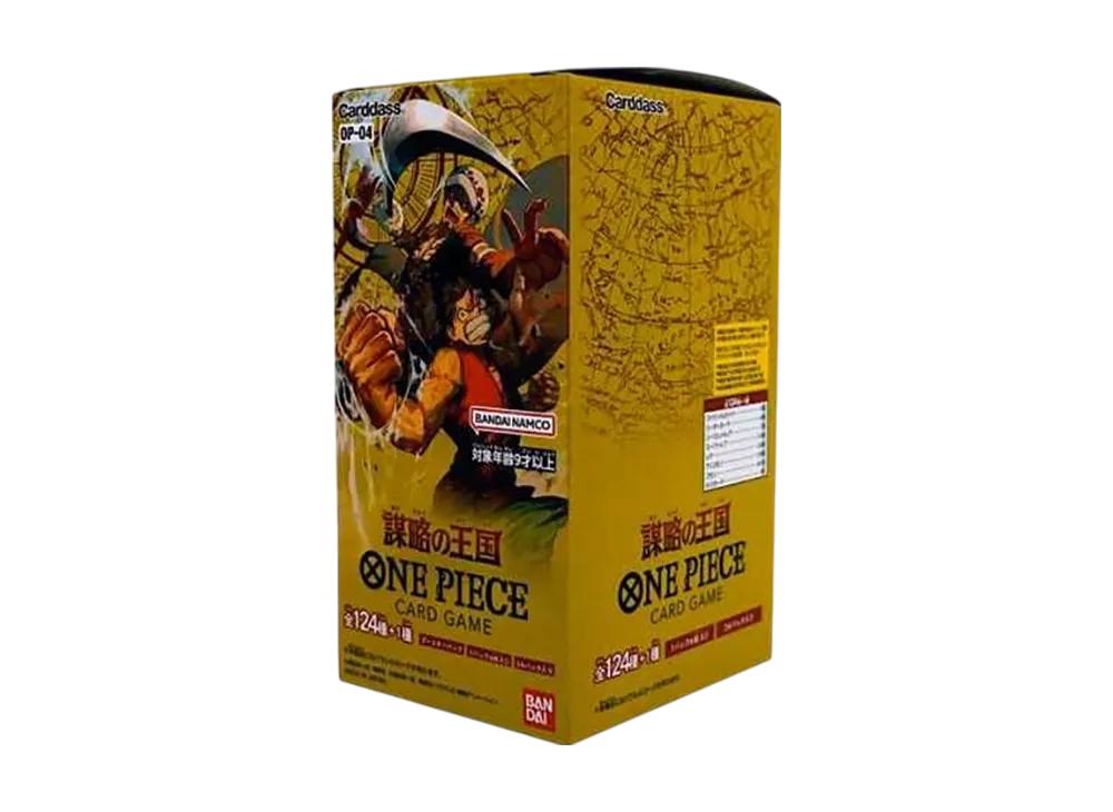 One Piece One Piece Card Game Booster Pack The Kingdoms Of Intrigue Box
