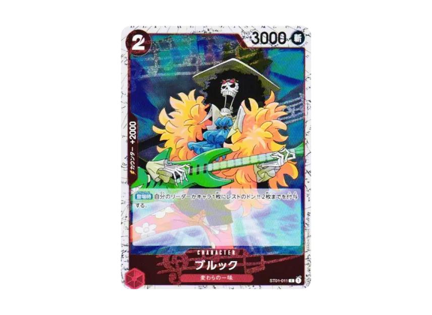 One Piece One Piece Brook C : Foil [ST01-011](Premium Booster "One Piece Card The Best vol.2")