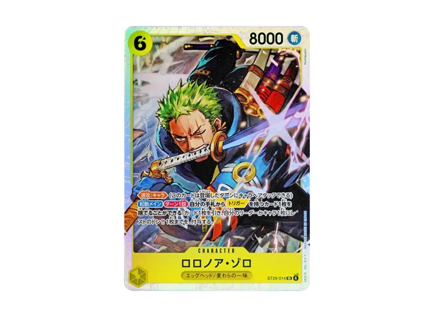One Piece One Piece Roronoa Zoro SR [ST29-014](Start Deck "EGGHEAD")