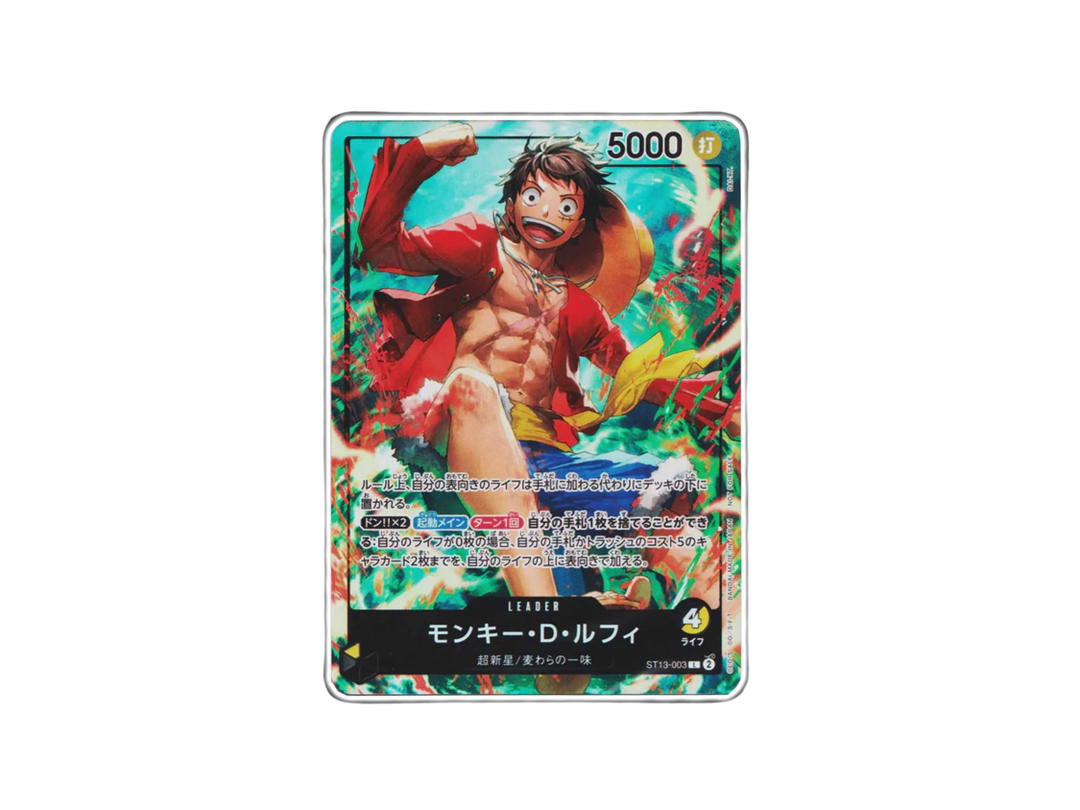 One Piece One Piece Monkey.D.Luffy L [ST13-003] "Seven-Eleven Collaboration" (JP)