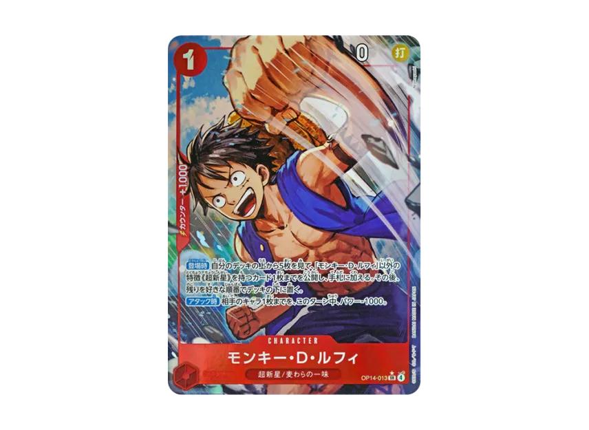 One Piece One Piece Monkey.D.Luffy SR-P [OP14-013](Booster Pack "THE AZURE SEA'S SEVEN")