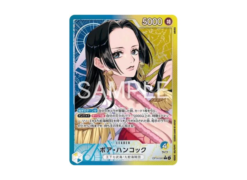 One Piece One Piece Boa Hancock L-P [OP14-041](Booster Pack "THE AZURE SEA'S SEVEN")