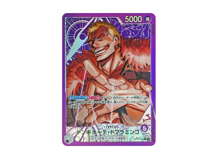 One Piece One Piece Donquixote Doflamingo L-P [OP14-060](Booster Pack "THE AZURE SEA'S SEVEN")
