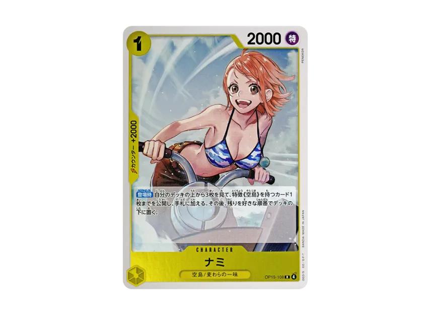One Piece One Piece Nami R [OP15-108](Booster Pack "Adventure on KAMI’s Island")