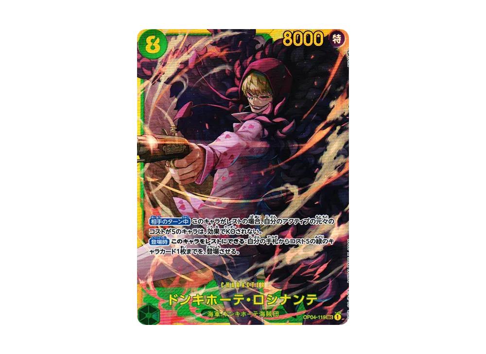 One Piece One Piece Donquixote Rosinante SEC [OP04-119] (Booster Pack The Kingdom Of Conspiracy)